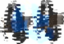 Bench & Pipe Combination Vise: 3.5